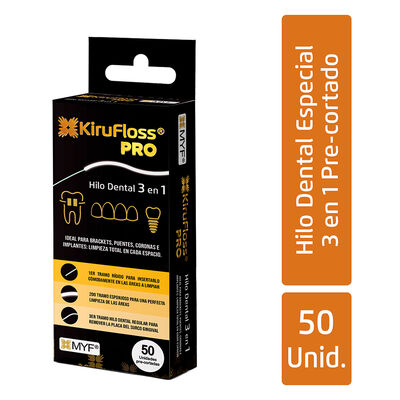 Kirufloss Pro Hilo Dental - Caja 50 UN