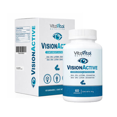 VitaVital Vision Active - Frasco 60 UN