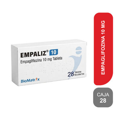 Empaliz 10 Mg - Caja 28 tabletas recubiertas