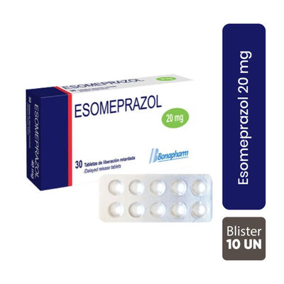 Esomeprazol 20 Mg Tableta - Blister 10 UN