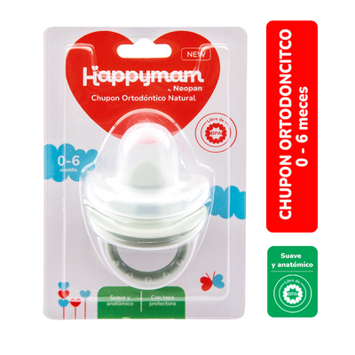 Chup&oacute;n Ortodoncitco Verde Happymam - Caja 1 UN