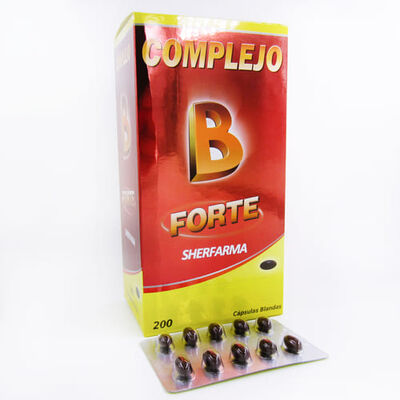 Complejo B Forte  - Bl&iacute;ster 10 UN