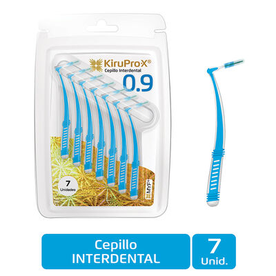 Kiruprox 0.9 Cepillo Interproximal - Bl&iacute;ster 7 UN