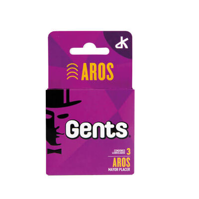 Preservativo Gents Aros  - Caja 3 UN