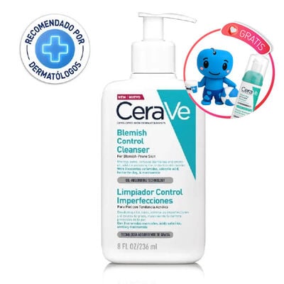 Cerave Limpiador Control Imperfecciones - Frasco 236 Ml
