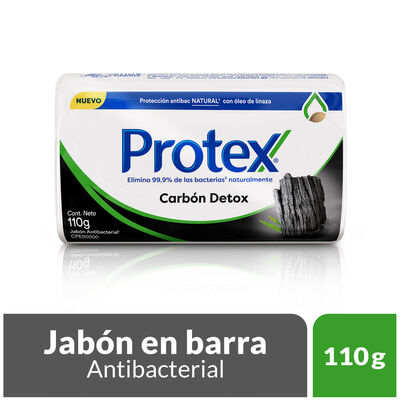 Jab&oacute;n Protex Carb&oacute;n Detox - Barra 110 G