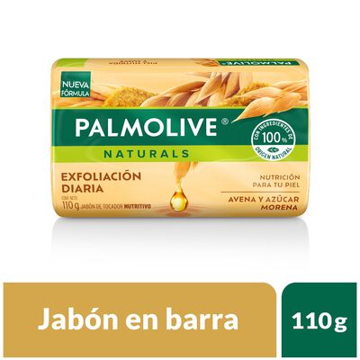 Jab&oacute;n Palmolive Avena y Az&uacute;car Morena  - Barra 110g