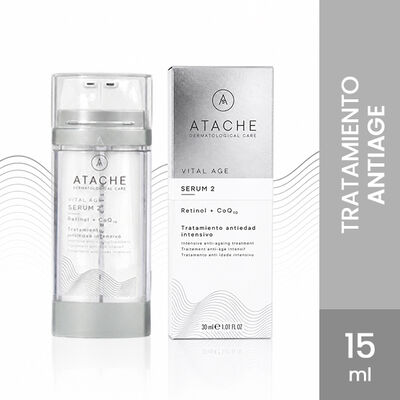 Atache Vital Antiage Retinol + CoQ10 Serum 2 - Frasco 30 Ml