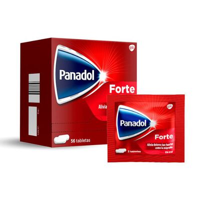 Panadol Forte 500 Mg - Caja 28 sobres