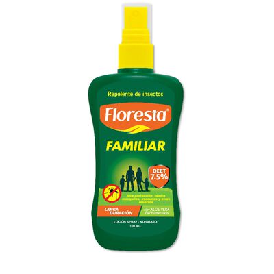 Repelente Floresta Extremo en Loci&oacute;n - Frasco 120 ML