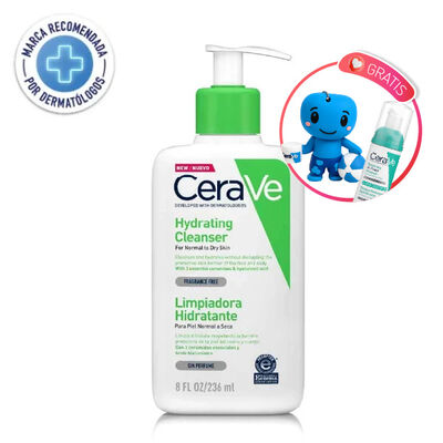 Cerave Limpieza Hidratante - Frasco 236 ML