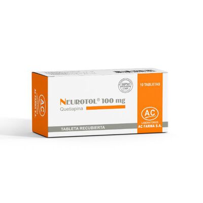 Neurotol 100 Mg Tabletas Recubiertas - Caja 10 UN