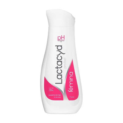 Jab&oacute;n L&iacute;quido &iacute;ntimo Lactacyd ProBio Femina - Frasco 200Ml