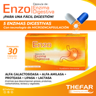 Enzo C&aacute;psulas De Enzimas Digestivas - Caja 30 UN, , large image number null