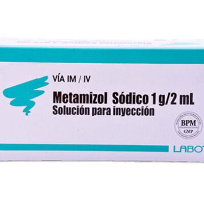 Metamizol S&oacute;dico 1g/2 ml  - Unidad 1 UN