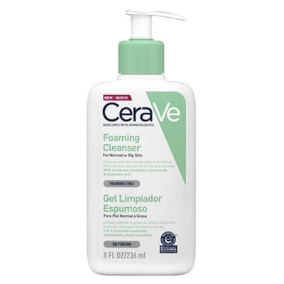 Cerave Gel Espumoso  - Frasco 236 ML