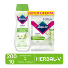 Nosotras Jab&oacute;n Intimo Herbal 200ml + Toallas Humedas - Pack 2 UN, , large image number null