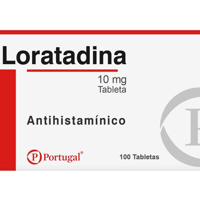 Loratadina 10 Mg Tableta - Caja 100 UN