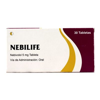 Nebilife 5 Mg Tabletas - Caja 30 UN