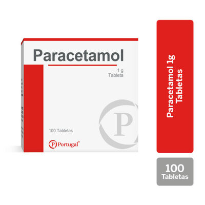 Paracetamol 1g Tableta - Caja 100 UN