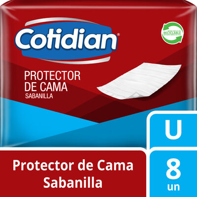 Cotidian Protector de Cama -  Bolsa 8 UN