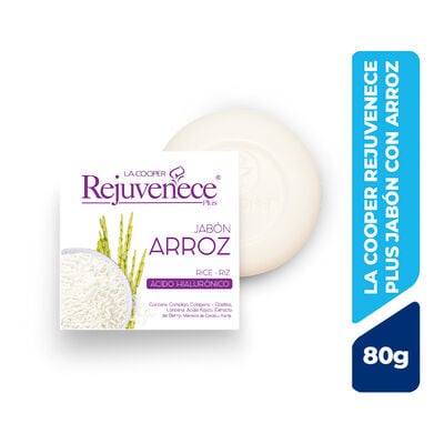 La Cooper Jab&oacute;n Rejuvenence de arroz - 80gr