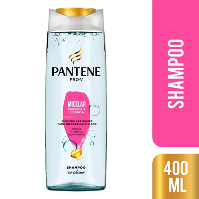 Shampoo Pantene Micelar - Frasco 400 ML