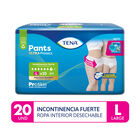 Tena Pants Ultra Talla L - Bolsa 20 UN, , large image number null