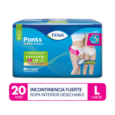 Tena Pants Ultra Talla L - Bolsa 20 UN