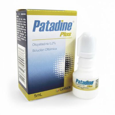 Patadine Plus 0.2% Soluci&oacute;n Oft&aacute;lmica - Frasco 5 ML