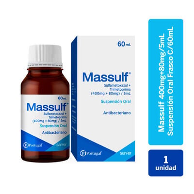 Massulf 400Mg+80Mg/5Ml  - Frasco 60 ML