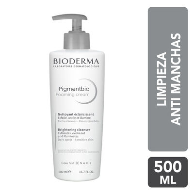 Bioderma Pigmentbio Foaming Cream - Frasco 500 ML