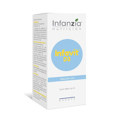 Infanzia Infavit D3 Soluci&oacute;n Oral - Frasco 15 ML
