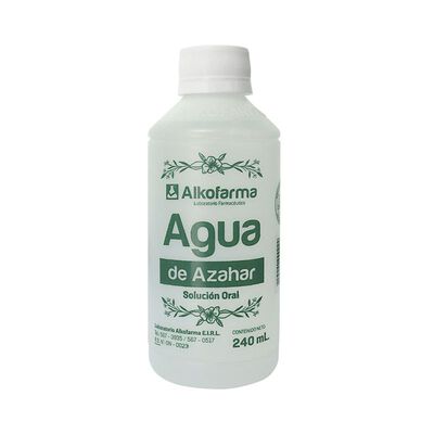 Agua de Azahar Alkofarma - Frasco 240 ML