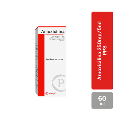Amoxicilina 250 Mg  - Frasco 60 ML