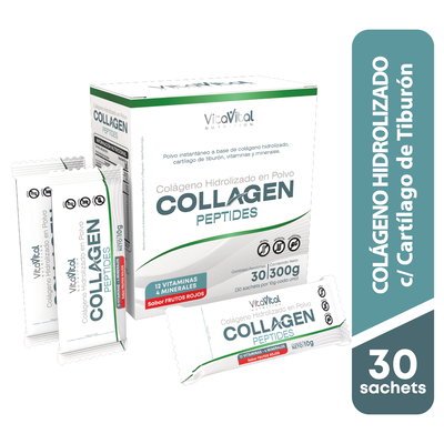 Vita Vital Colageno Hidrolizado En Polvo Collagen Peptides - Caja 30 UN