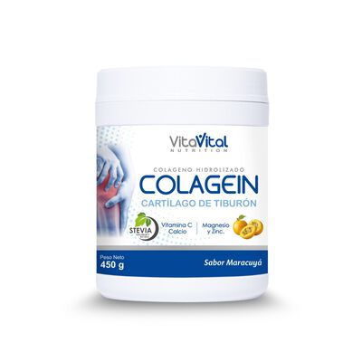 VitaVital Colagein Sabor Maracuya - Frasco 450 G