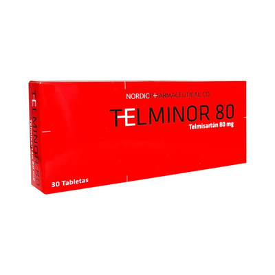 Telminor 80 Mg Tabletas - Caja 30 UN