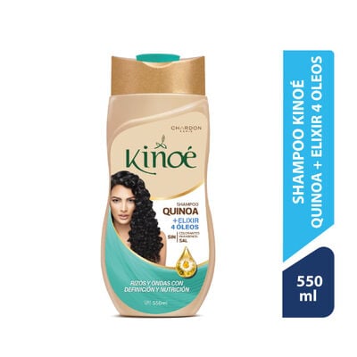 Kino&eacute; Shampoo Elixir 4 Oleos - Frasco 550 ML
