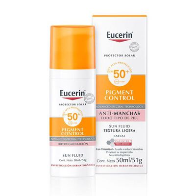 Eucerin Sun Pigment Control Anti Manchas F50 - Frasco 50 ML