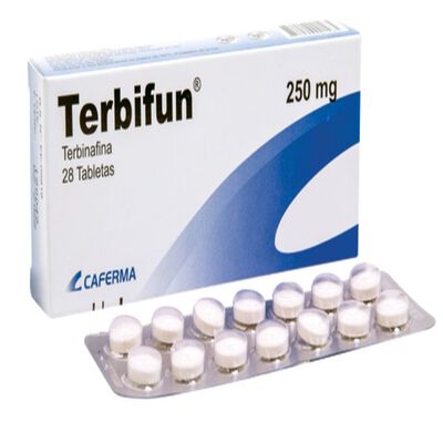 Terbifun 250 Mg  - Caja 28 UN