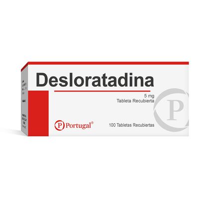 Desloratadina 5mg Tableta Recubierta - Caja 100 UN