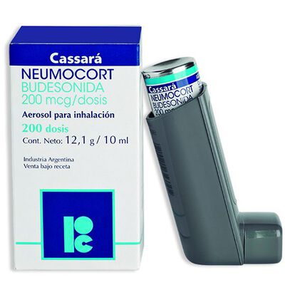 Neumocort Aerosol para Inhalaci&oacute;n 200Mcg - Frasco 200 DSS