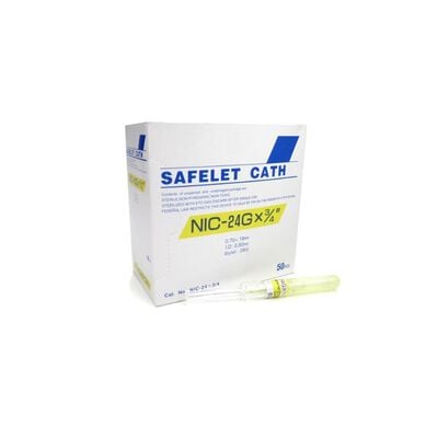 Cateter IV Nipro # 24   - 1 UN