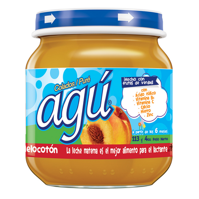 Agu Colado Melocot&oacute;n - Pote 113 G
