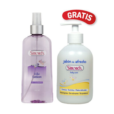 Locion Lila Simonds - Frasco 260 ml