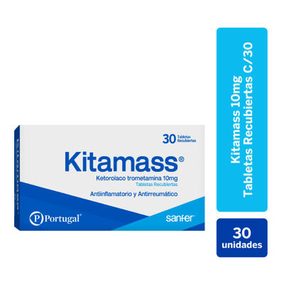 Kitamass 10MG - Caja 30 tabletas recubiertas