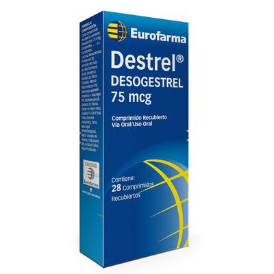 Destrel 75 mcg - Caja 28 Comprimido recubierto