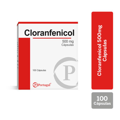 Cloranfenicol 500 Mg C&aacute;psula - Caja 100 UN