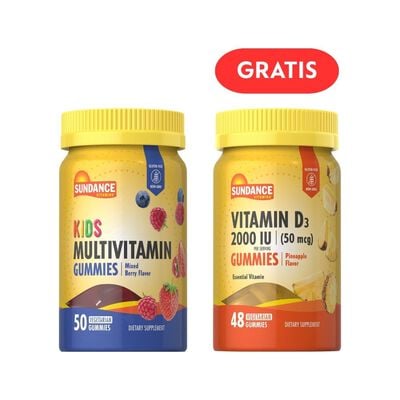 Sundance Kids Multivitaminas Gomitas - Frasco 60 UN